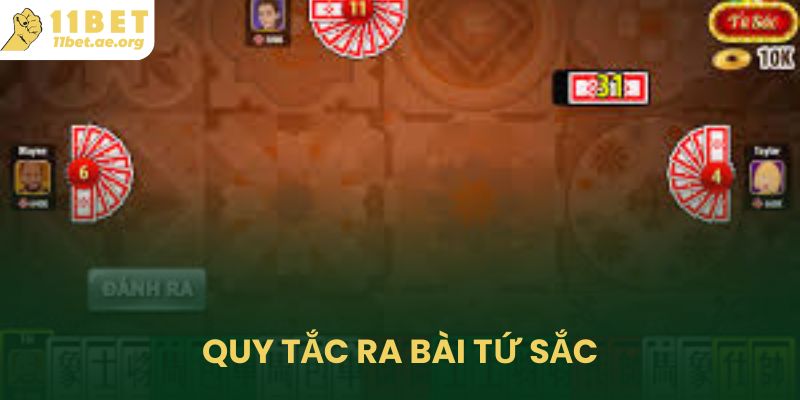 Cách chơi Tứ Sắc với quy tắc ra bài